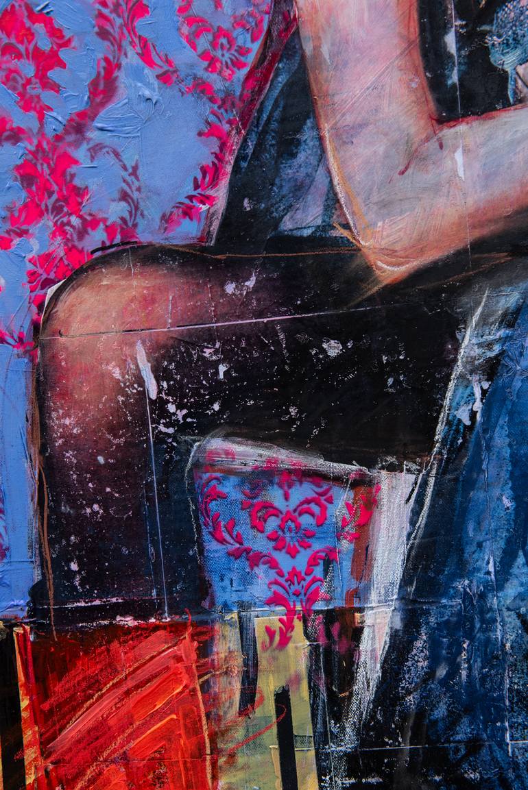 Original Contemporary Women Painting by Vincent Vee