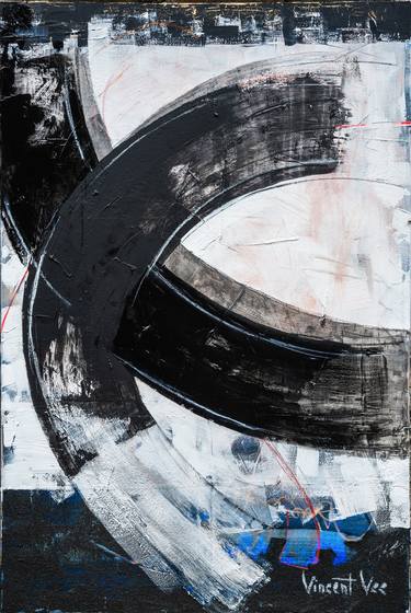 Original Contemporary Abstract Painting by Vincent Vee