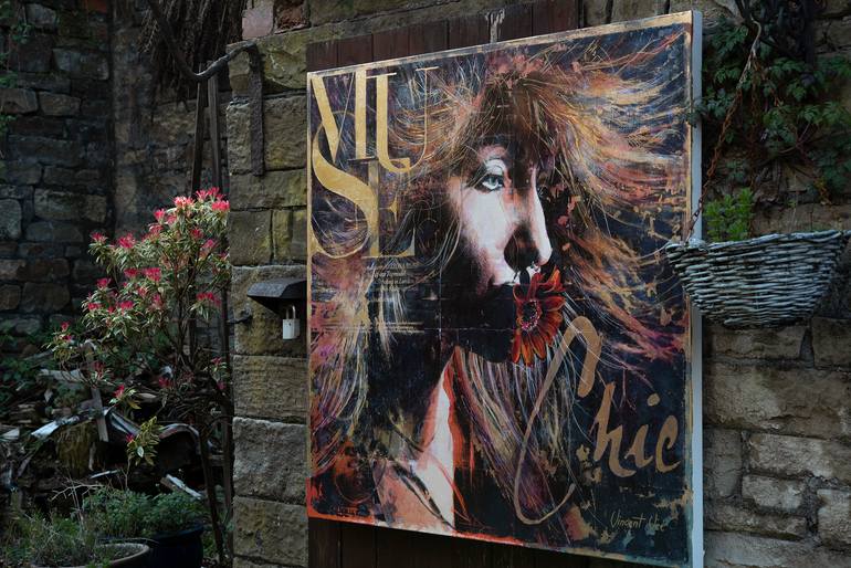 Original Figurative Fashion Painting by Vincent Vee