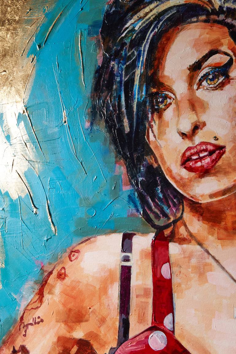 Original Figurative Pop Culture/Celebrity Painting by Vincent Vee