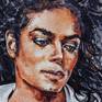 Like most of us I am a music lover. The music is part of life.
This painting is a part of my 'POP ICONIC' series in which I present profiles of famous pop music or rock singers.
This is a great picture for fans of Michael Jackson inspired by one of the famous pose and picture of him by Annie Leibovitz