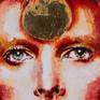 Like most of us I am a music lover. The music is part of life.
This painting is a part of my 'POP ICONIC' series in which I present profiles of famous pop music or rock singers.
This is a great picture for fans of David Bowie inspired by one of the famous pose and picture of him.