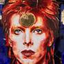 Like most of us I am a music lover. The music is part of life.
This painting is a part of my 'POP ICONIC' series in which I present profiles of famous pop music or rock singers.
This is a great picture for fans of David Bowie inspired by one of the famous pose and picture of him.