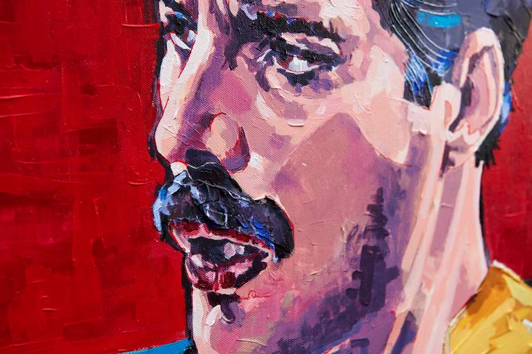 Original Figurative Music Painting by Vincent Vee