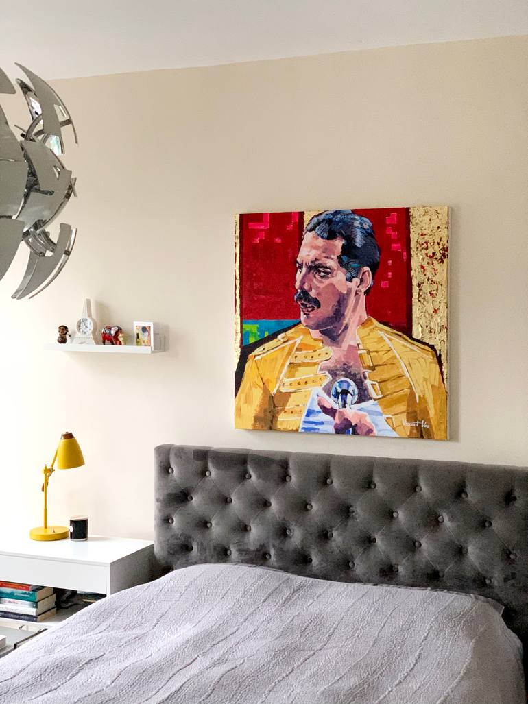 Original Figurative Music Painting by Vincent Vee