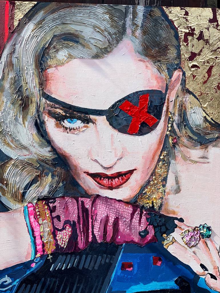 Original Figurative Pop Culture/Celebrity Painting by Vincent Vee