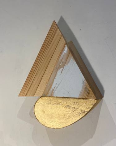 Original Abstract Geometric Sculpture by Dan Rocha