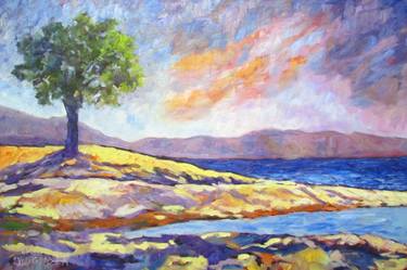 Original Impressionism Landscape Paintings by Linda Yurgensen