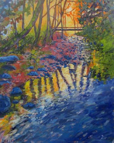 Original Impressionism Landscape Paintings by Linda Yurgensen