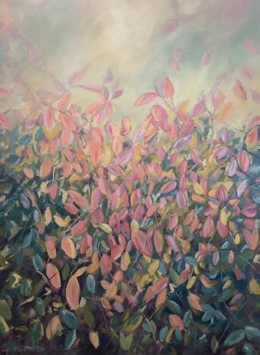 Original Abstract Expressionism Nature Paintings by Linda Yurgensen