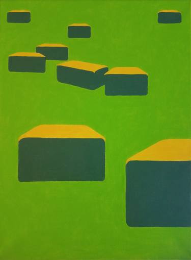 Original Minimalism Abstract Painting by Neil Kesterson
