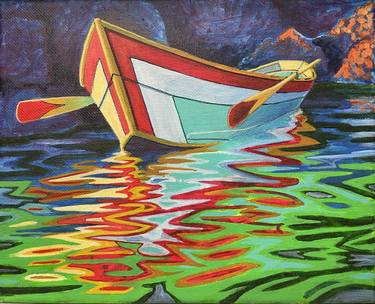 Original Boat Paintings by Neil Kesterson