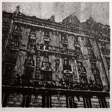 Print of Impressionism Architecture Printmaking by Nicolas Goulette