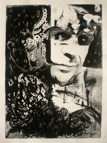 Print of Portrait Printmaking by Christopher Newman
