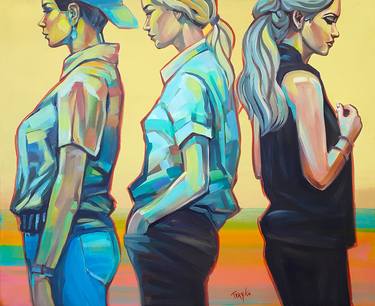 Print of Expressionism Fashion Paintings by Trayko Popov