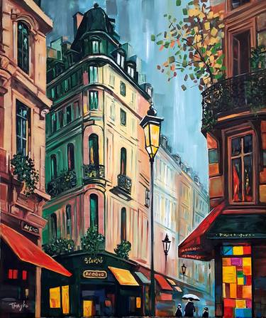 Print of Impressionism Architecture Paintings by Trayko Popov