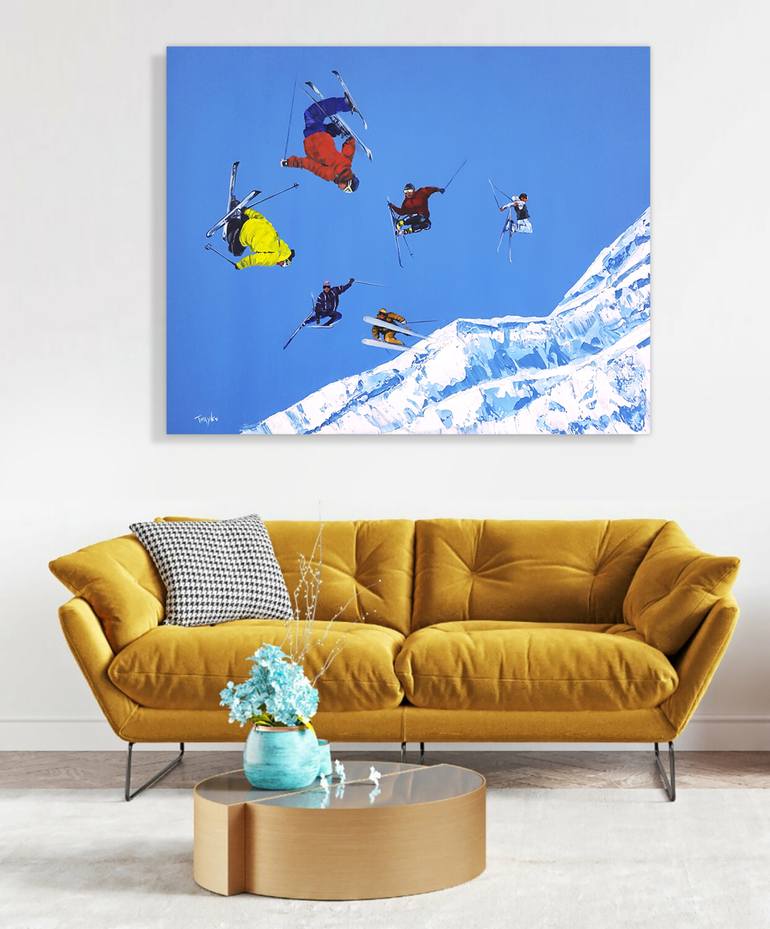 Original Contemporary Sports Painting by Trayko Popov