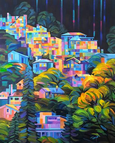 Original Contemporary Abstract Painting by Trayko Popov