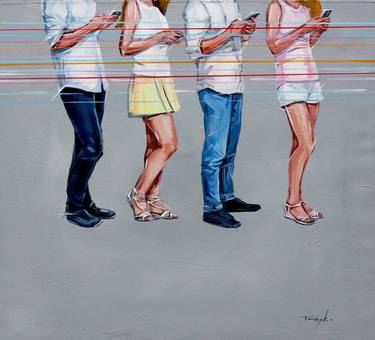 Print of Figurative People Paintings by Trayko Popov
