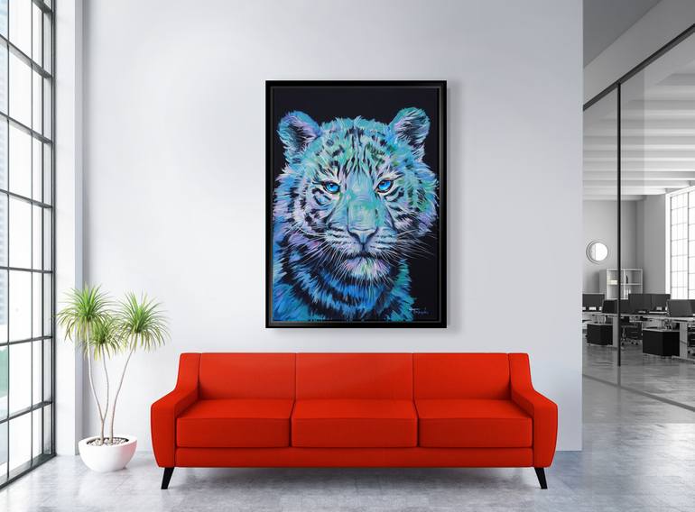 Tiger Painting by Trayko Popov | Saatchi Art