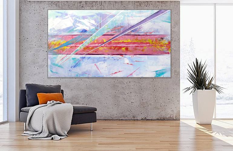 Original Abstract Painting by Trayko Popov