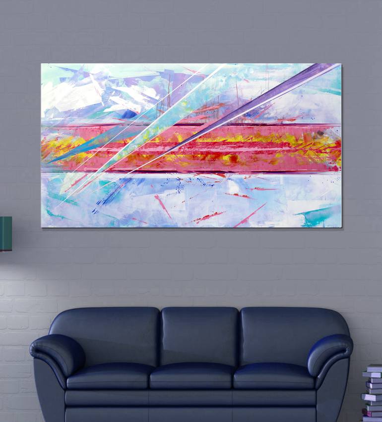 Original Abstract Painting by Trayko Popov