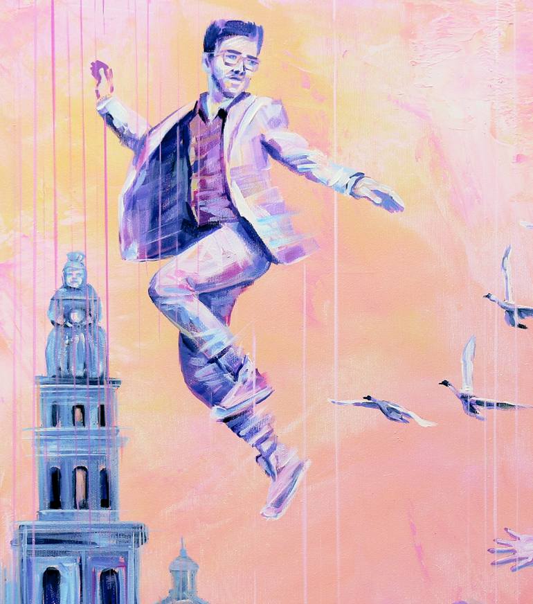 Original Figurative People Painting by Trayko Popov