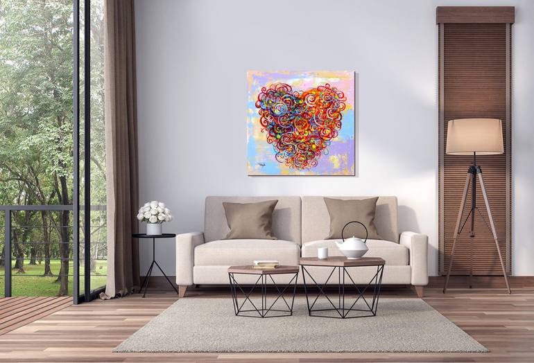 Original Abstract Painting by Trayko Popov