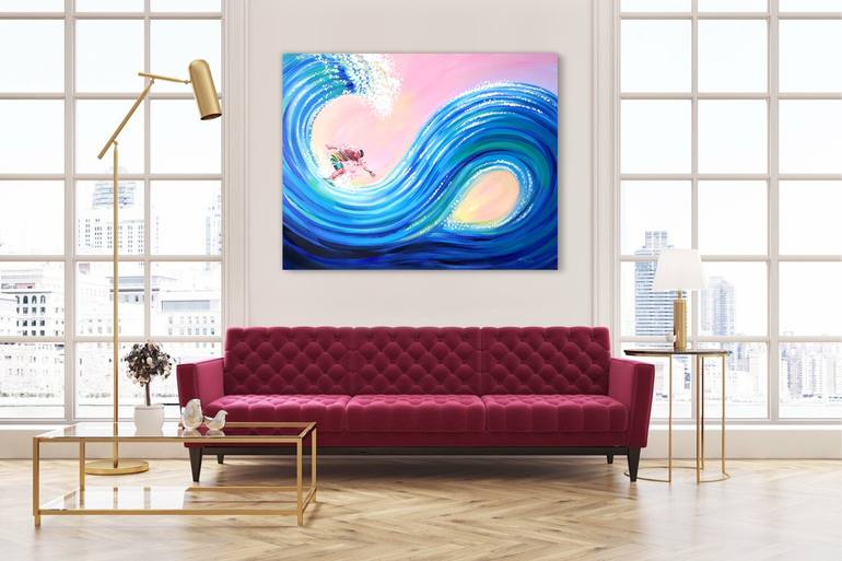 Original Fine Art Beach Painting by Trayko Popov