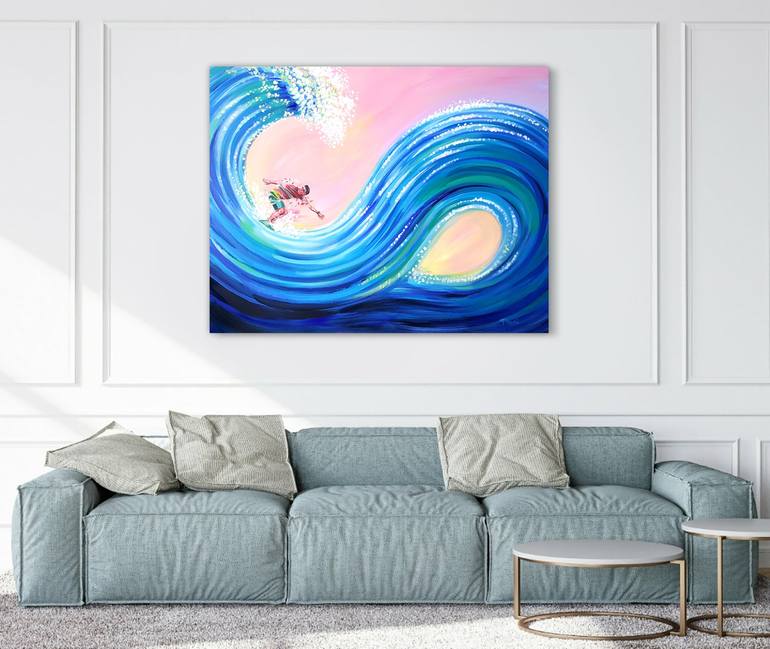 Original Fine Art Beach Painting by Trayko Popov