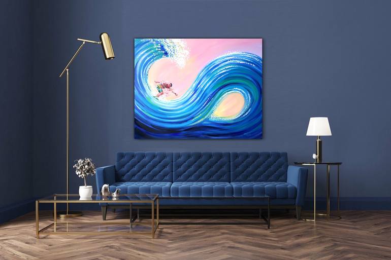 Original Fine Art Beach Painting by Trayko Popov