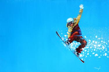 Original Sport Paintings by Trayko Popov