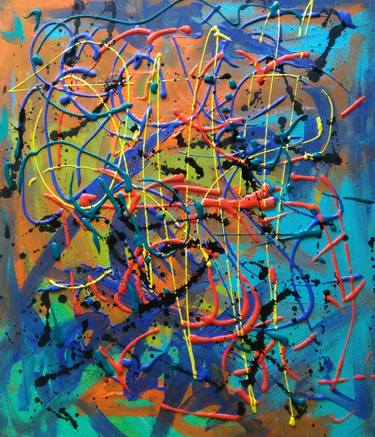 Original Abstract Paintings by Emilia Di Stefano
