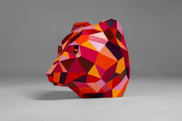 Original Geometric Sculpture by Vitalii Kotiash