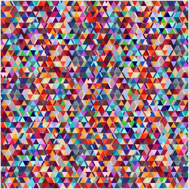 Print of Abstract Geometric Digital by Vitalii Kotiash