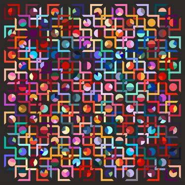 Print of Abstract Geometric Digital by Vitalii Kotiash