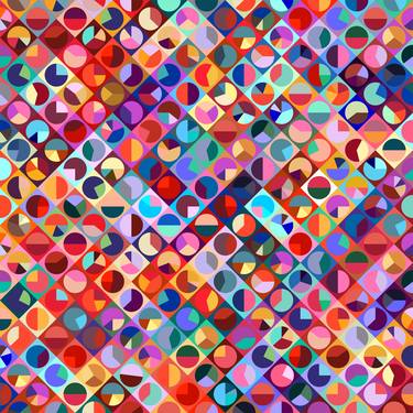 Print of Abstract Geometric Digital by Vitalii Kotiash