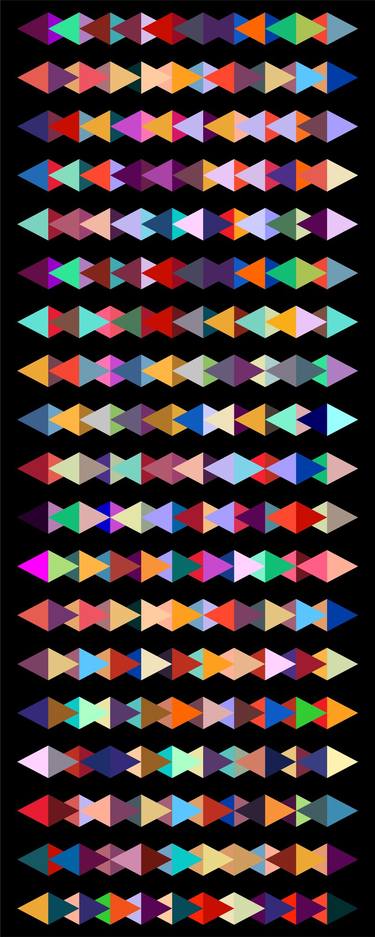 Print of Geometric Digital by Vitalii Kotiash
