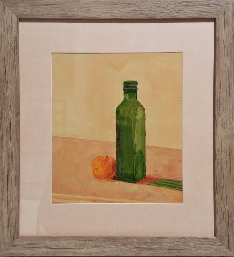 Original Expressionism Still Life Painting by Tamar Chechelashvili