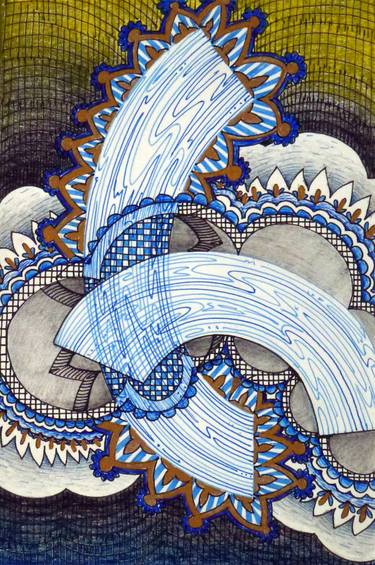 Original Abstract Drawings by Sarah Bishop