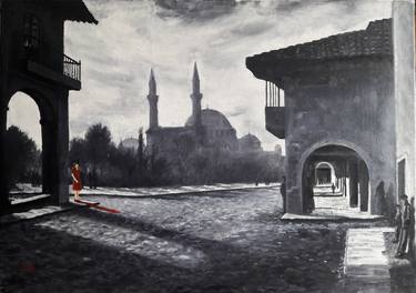 Original Realism Political Paintings by Husnu Konuk