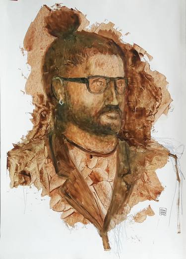 Print of People Paintings by Husnu Konuk