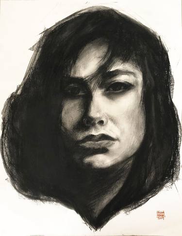 Print of Figurative Portrait Drawings by Husnu Konuk