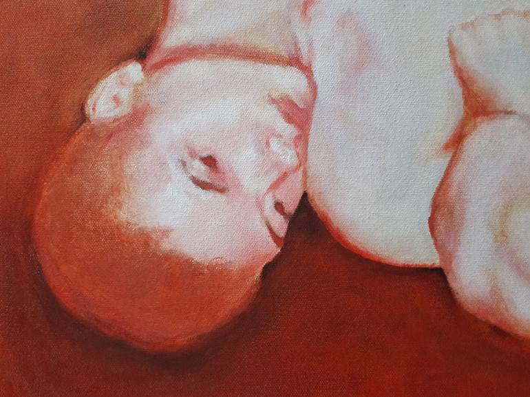 Original Nude Painting by Husnu Konuk