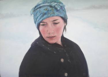 Original Impressionism Women Paintings by Husnu Konuk