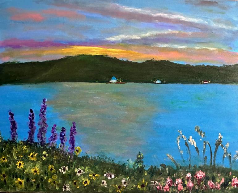 Original  Painting by bert grant