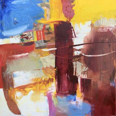 Original Abstract Expressionism Abstract Paintings by Scott Hunter