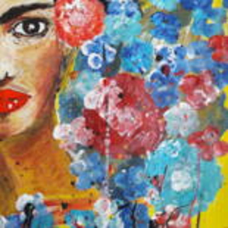 Original Contemporary Women Painting by Guerry Christiane