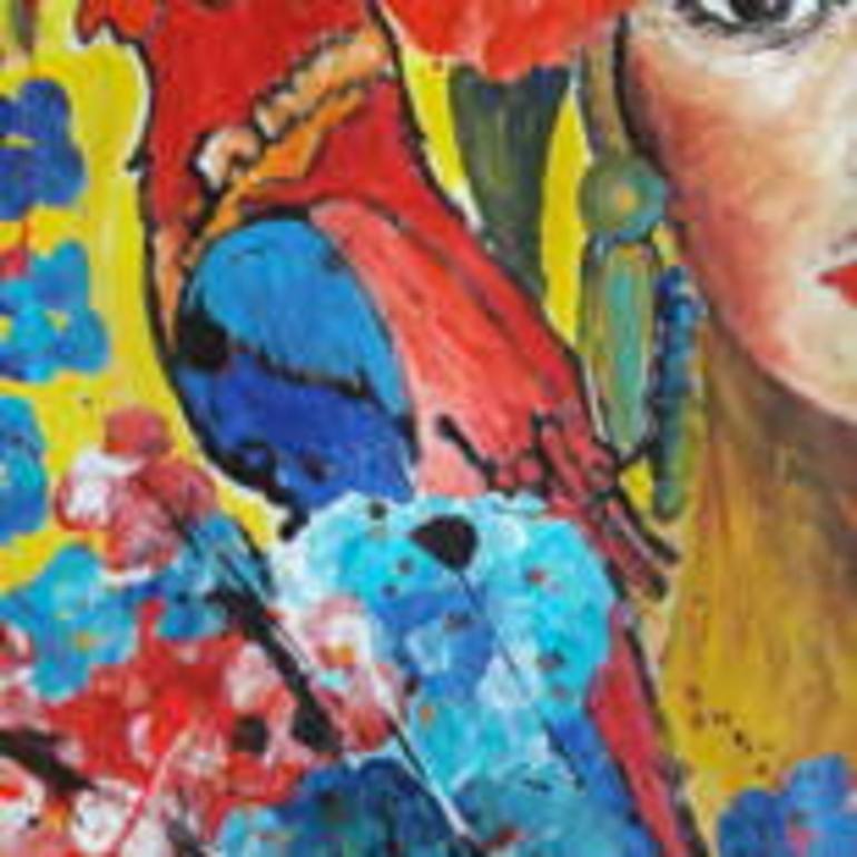 Original Contemporary Women Painting by Guerry Christiane