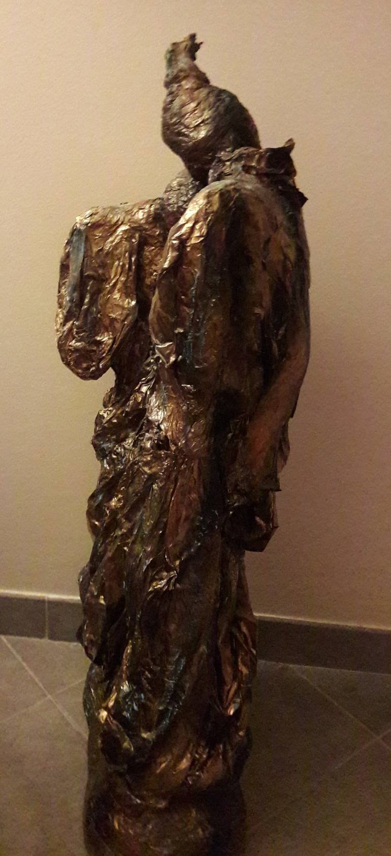 Original 3d Sculpture Love Sculpture by Guerry christiane